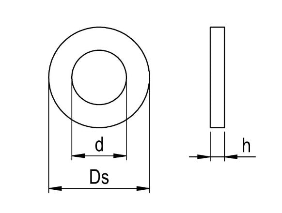 Washer DIN125 Stainless Steel