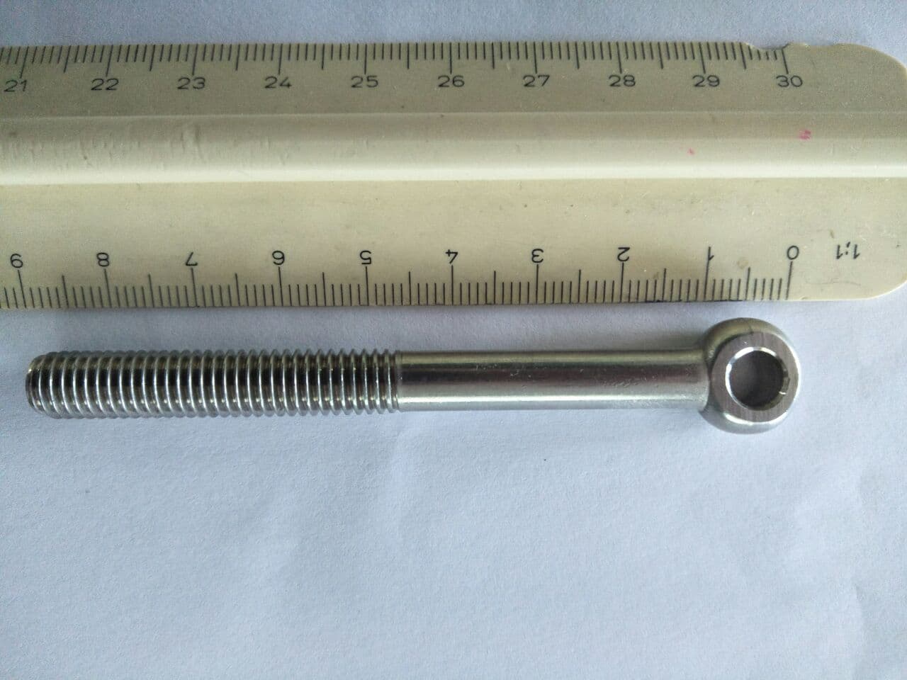 Eye Bolt DIN444 M8 x 80 Stainless Steel (SS304)