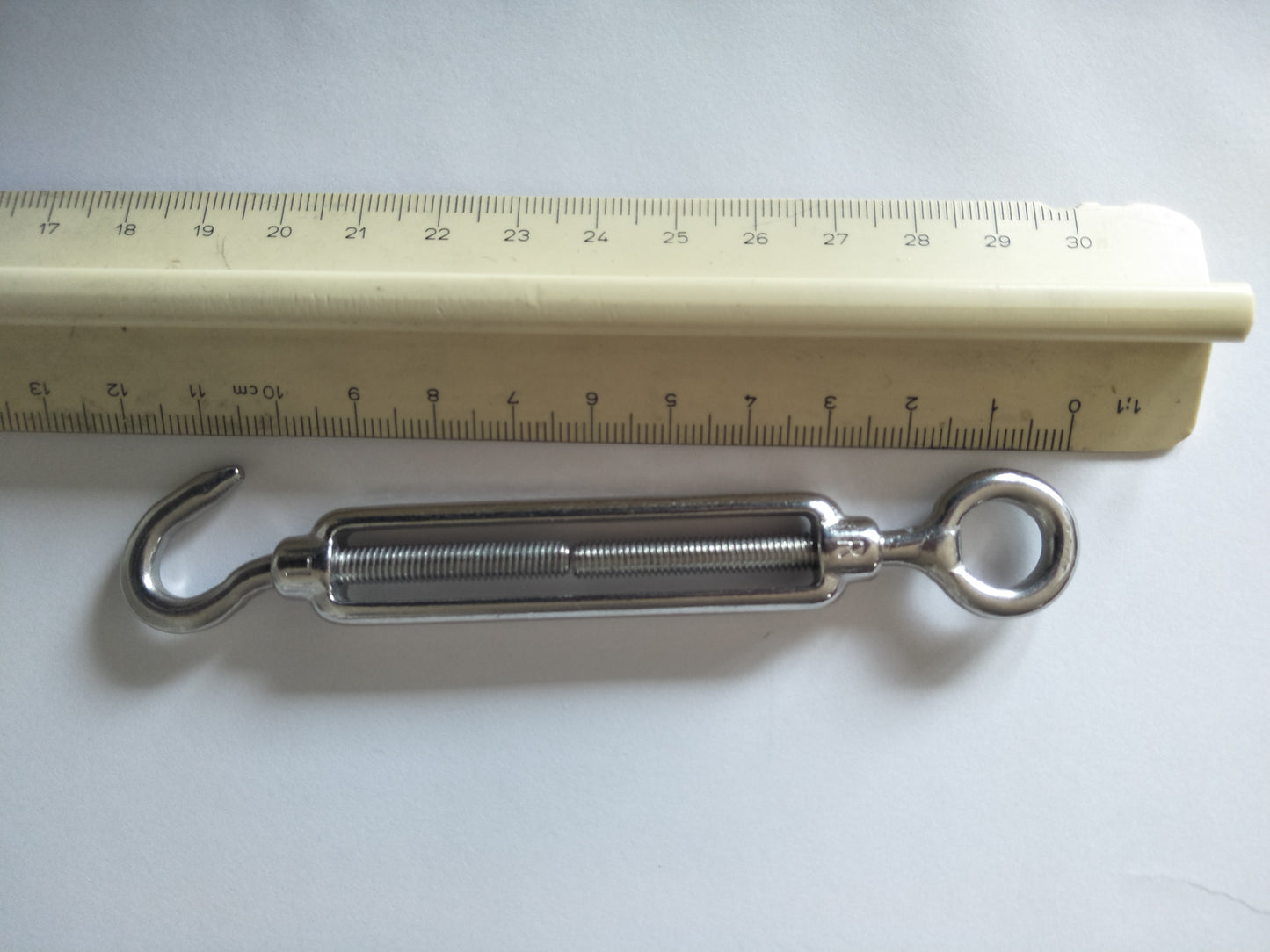 Turnbuckle Eye to Hook size 5 Stainless Steel