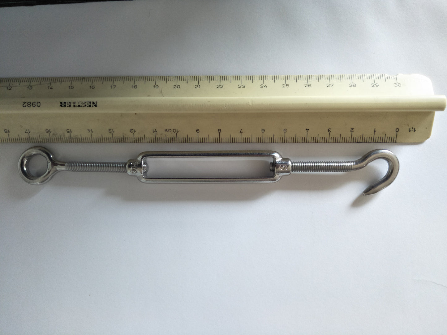 Turnbuckle Eye to Hook size 5 Stainless Steel