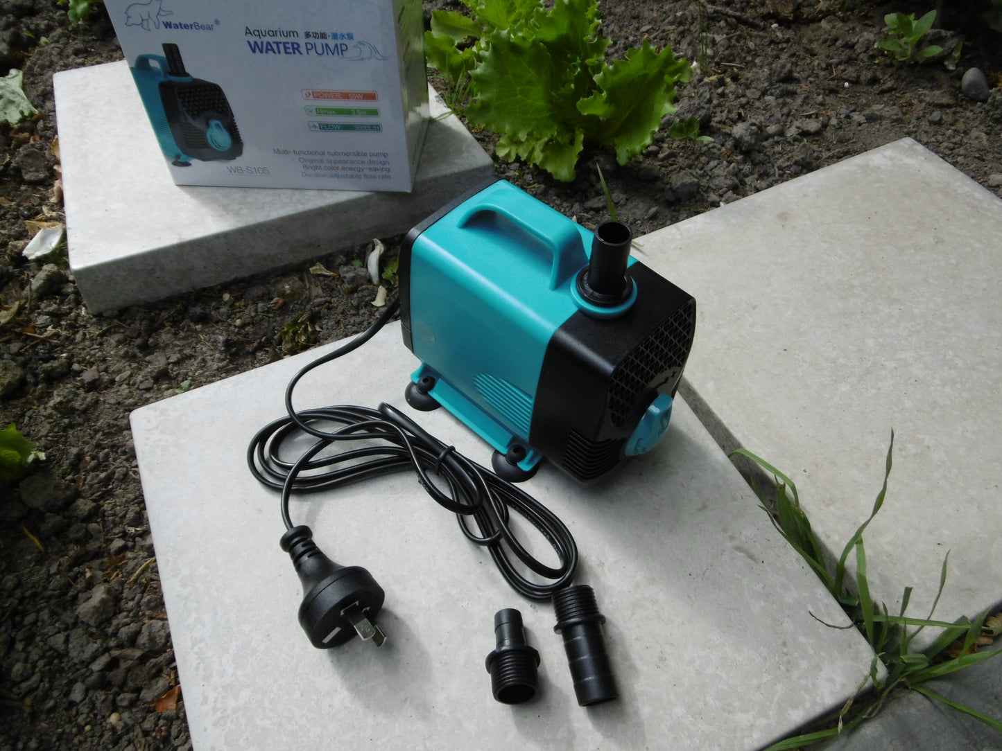 Submersible Water Pump 3000 l/h max. height 3.5 m