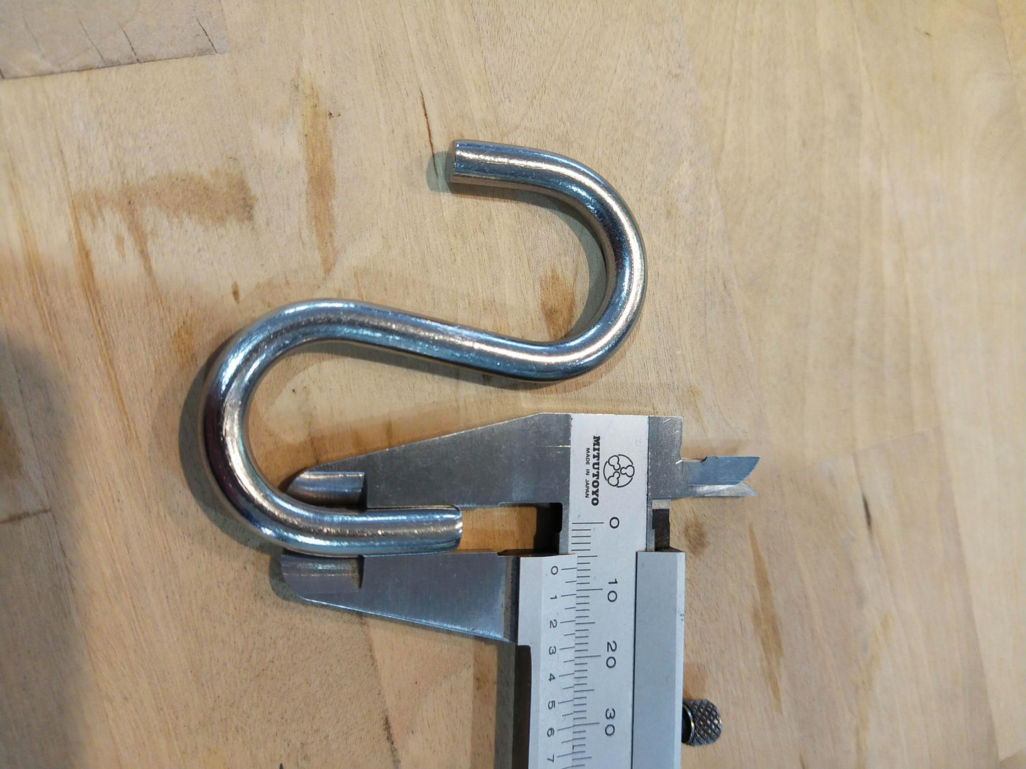 S-Hook 6.5 x 75 mm Stainless Steel (SS304)