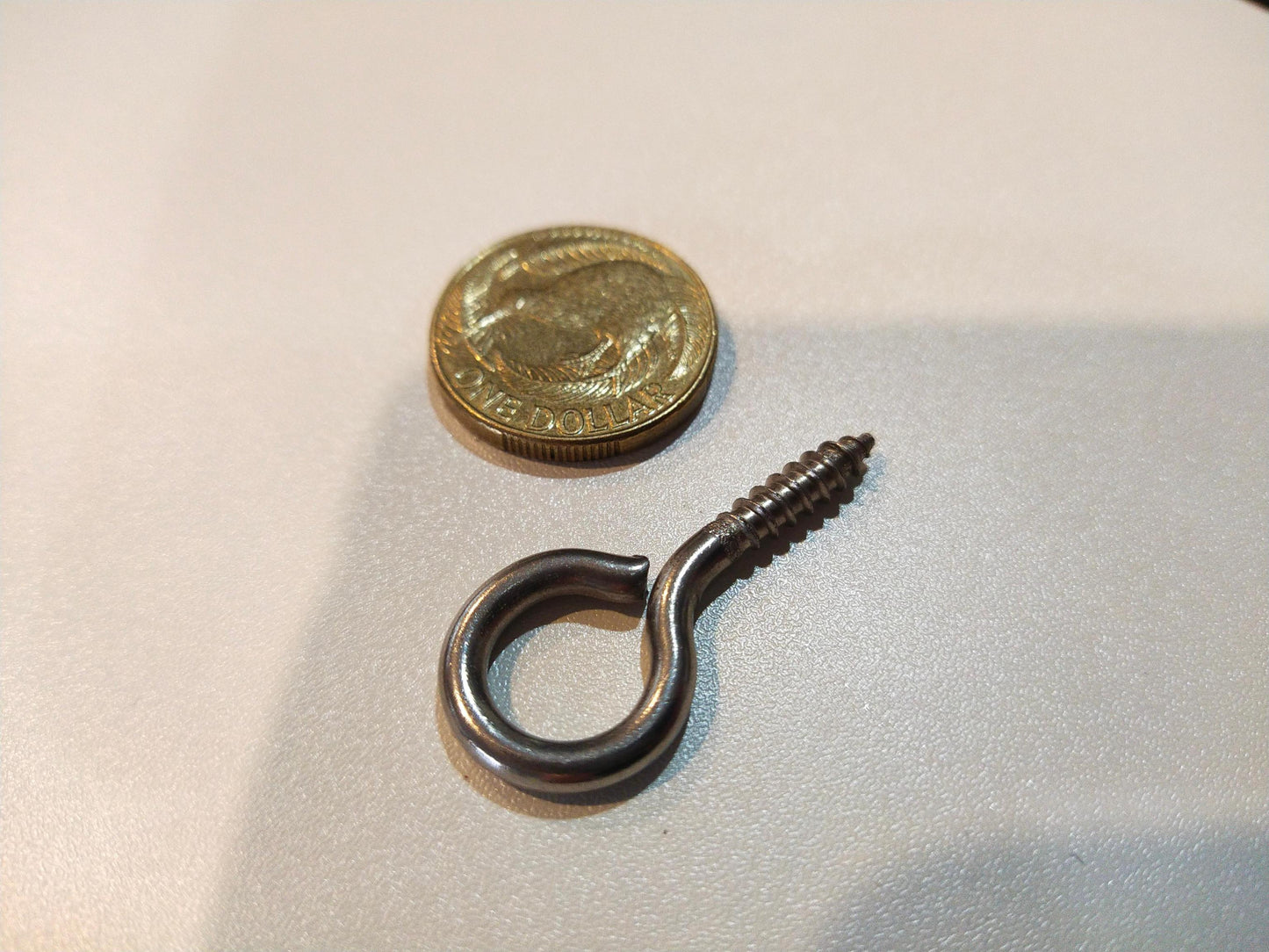 Screw Eye 3.3 x 37 mm Stainless Steel (SS304)