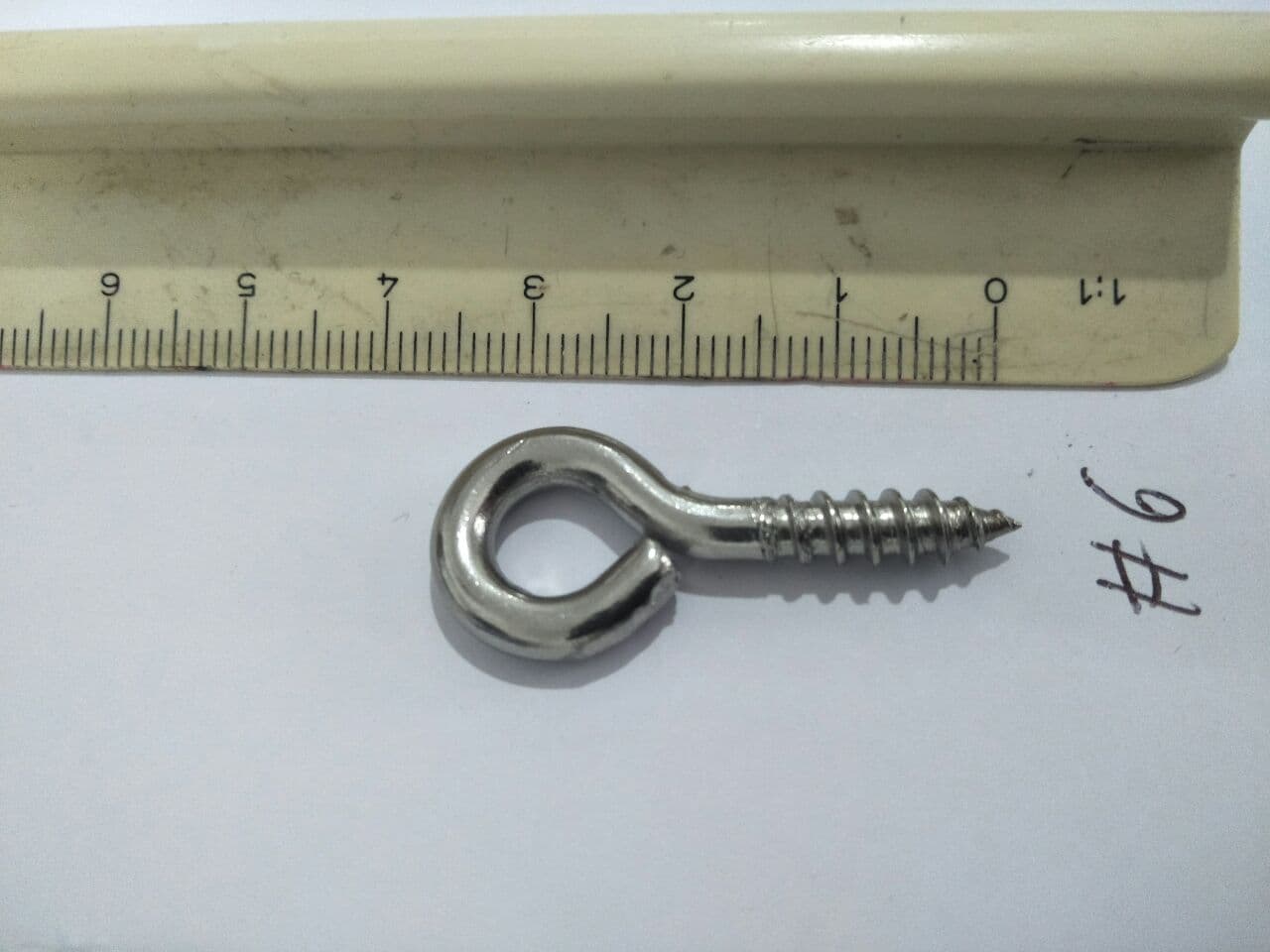 Screw Eye 4.0 x 35 mm Stainless Steel (SS304)