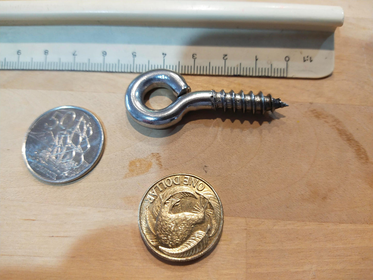 Screw Eye 6.0 x 49 mm Stainless Steel (SS304)