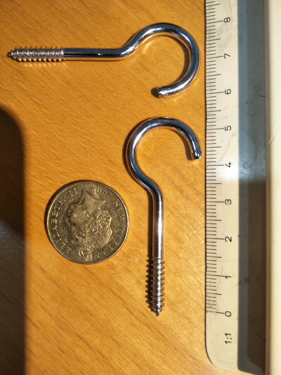 Screw Hook 3.2 x 54 mm Stainless Steel (SS304)