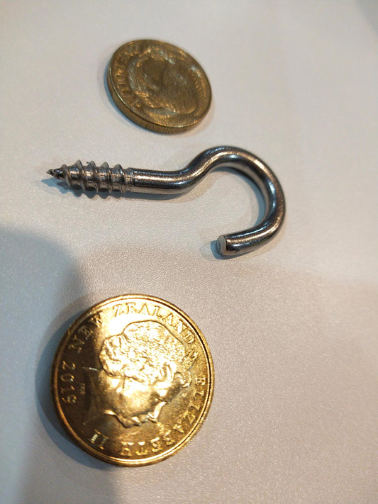 Screw Hook 4.5 x 48 mm Stainless Steel (SS304)