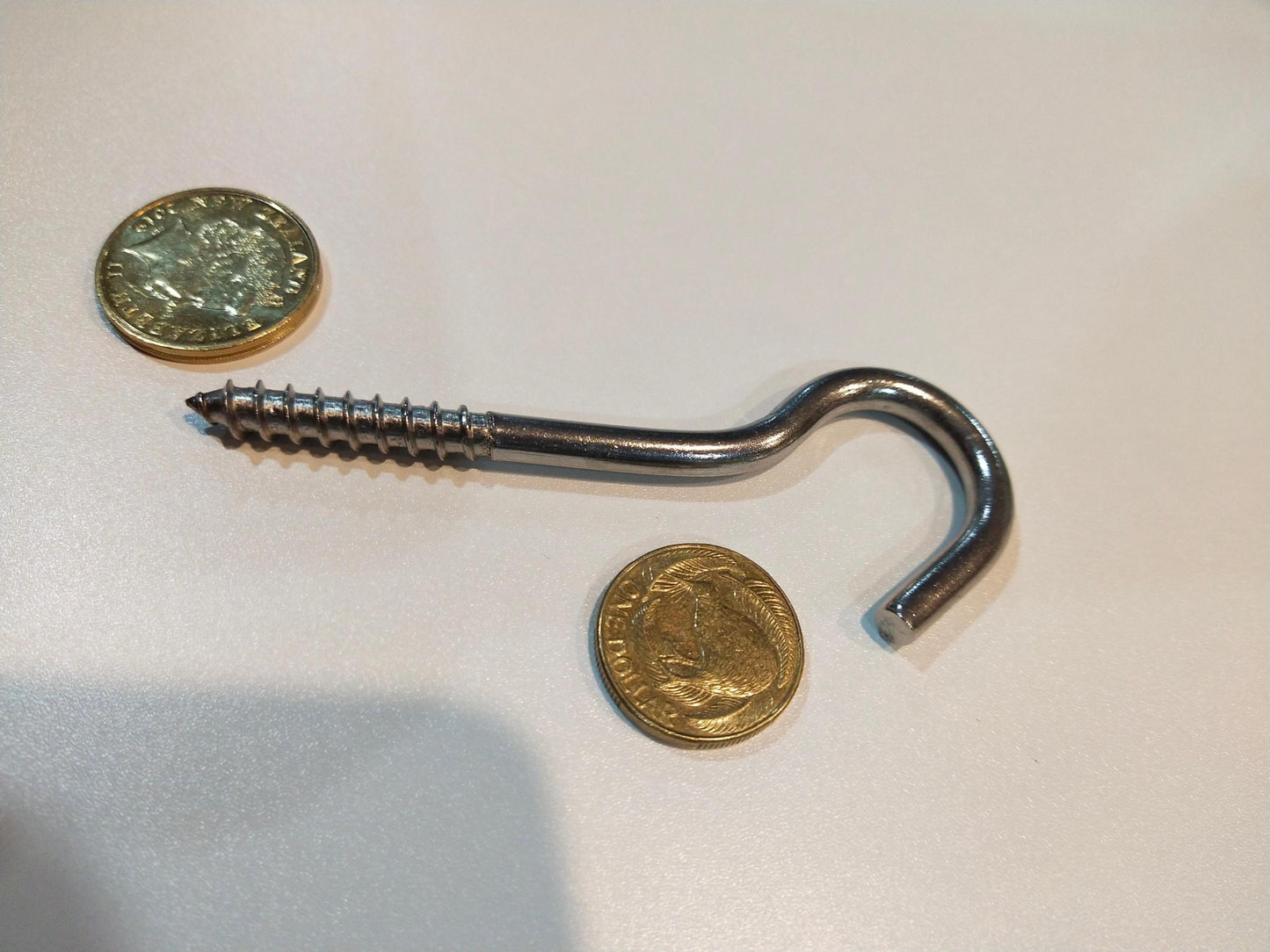 Screw Hook 5.7 x 98 mm Stainless Steel (SS304)