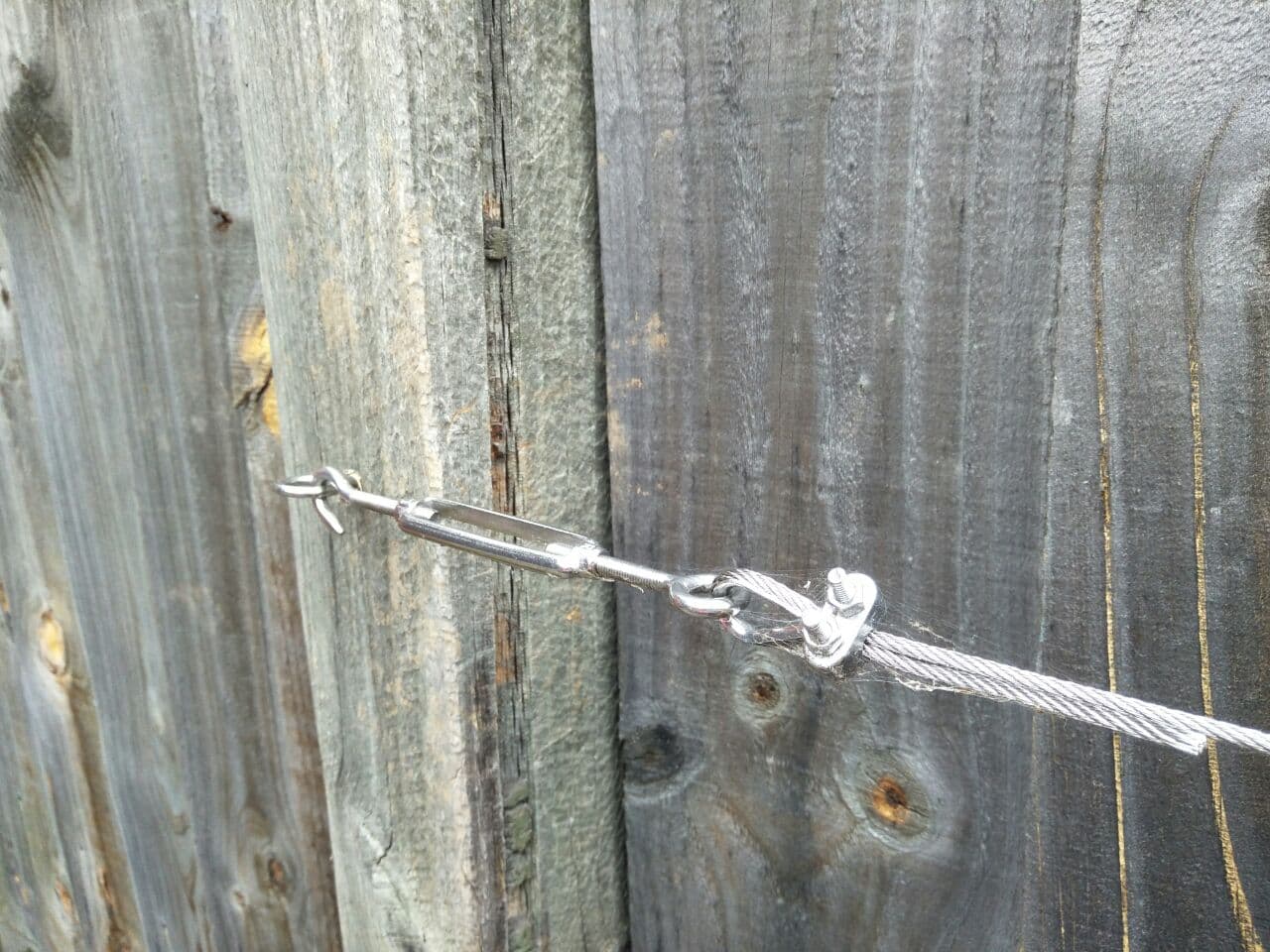Espalier Set, make your own Espalier: SET for 5 meter, stainless parts will last forever